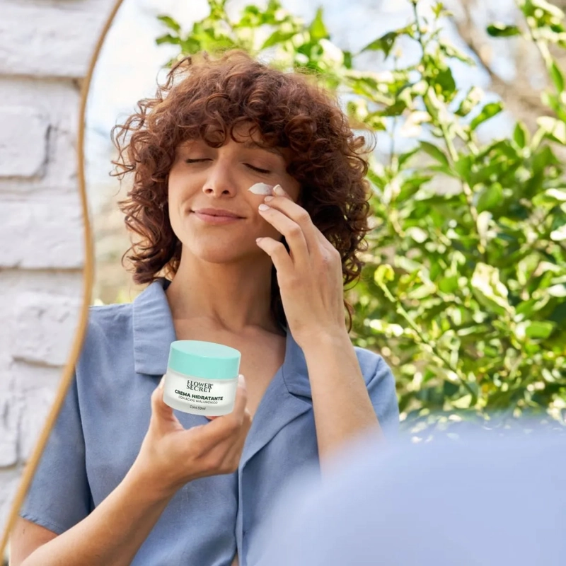 CREMA FACIAL HIDRATANTE CON ACIDO HIALURONICO BELLEZA LAU - 9