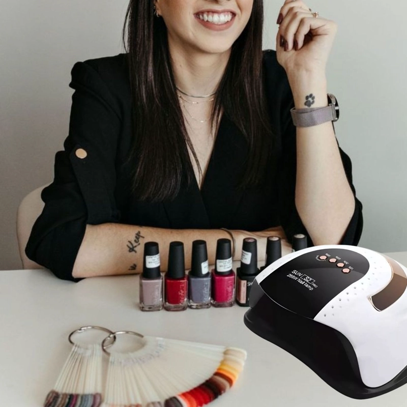 LAMPARA UV DE UÑAS PROFESIONAL SECADO RAPIDO LAU - 5