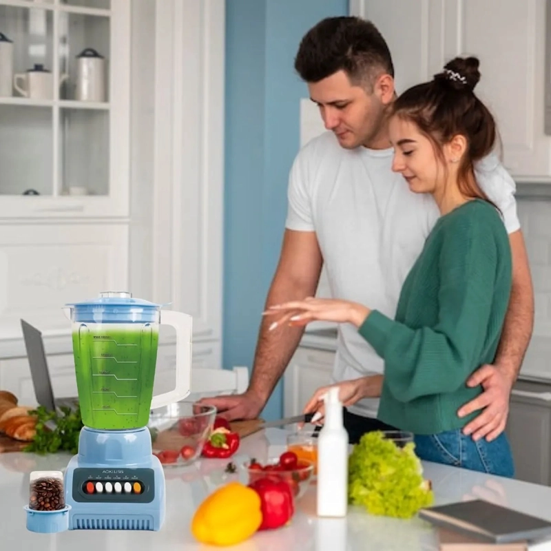 LICUADORA PROCESADOR DE ALIMENTOS 1,5 L COCINA LAU - 1