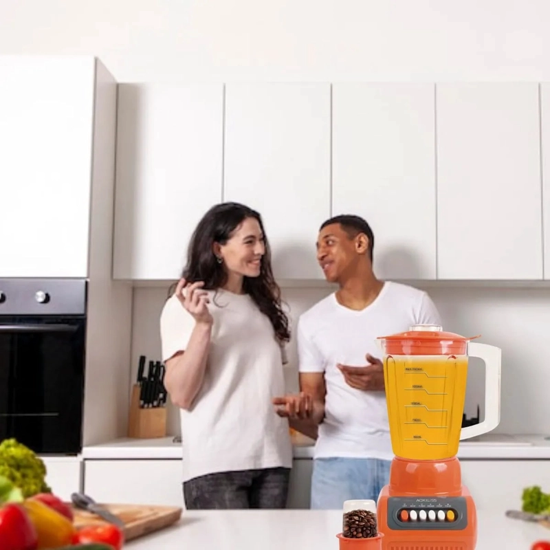 LICUADORA PROCESADOR DE ALIMENTOS 1,5 L COCINA LAU - 6