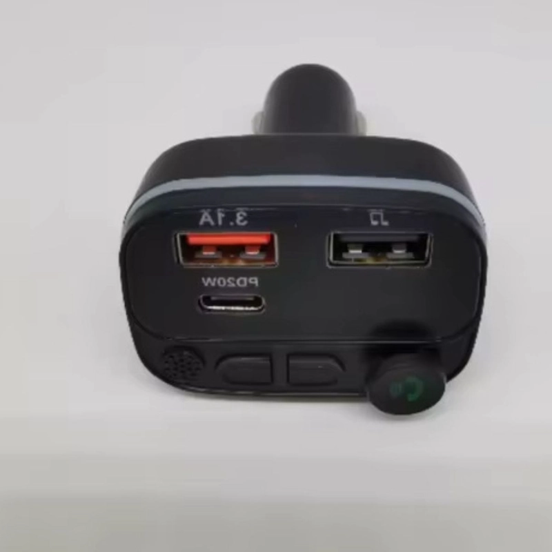 CARGA RAPIDO TRANSMISOR RECEPTOR BLUETOOTH FM MP3 AUTO LAU - 9