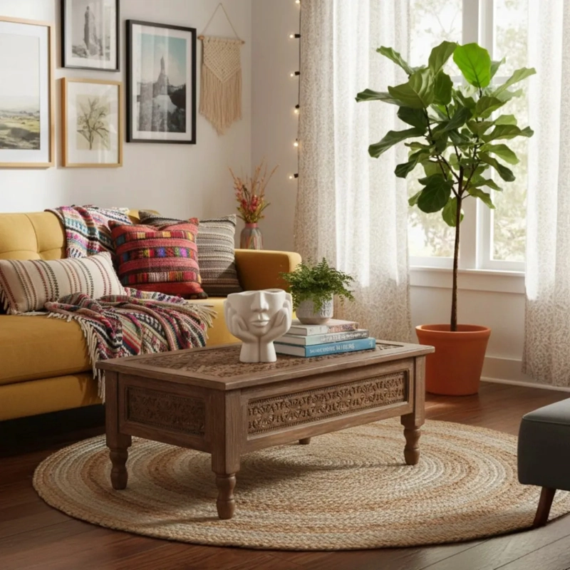 FLORERO DECORATIVO DISEÑO MODERNO CABEZA PENSANTE JHN - 9