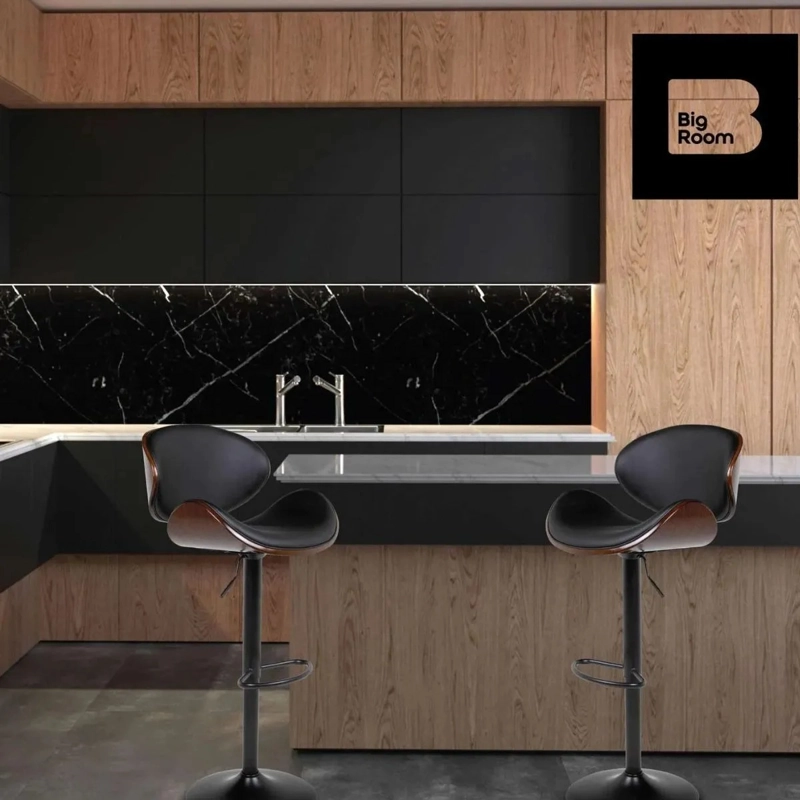 BANCO ALTO COCINA ERGONOMICO CONFORT ELEGANTE HOGAR LAU - 3