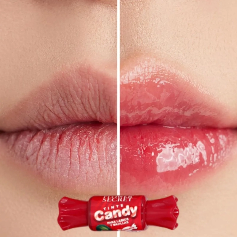 PAQ 24 TINTAS LABIALES NATURAL EFECTO LABIOS MORDIDOS ALJ - 6