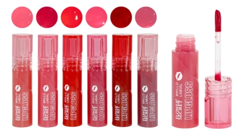 PAQ 24 TINTAS LABIALES BRILLO LARGA DURACION HIDRATANTE ALJ - 2