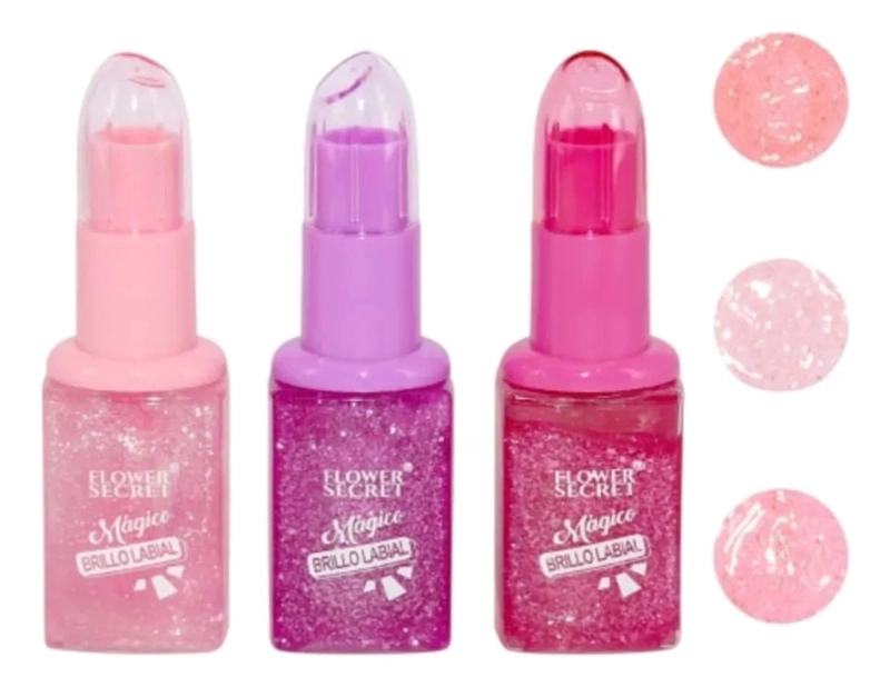 PAQ 24 BRILLOS LABIALES MAGICOS PH CAMBIANTE ESPEJO ALJ - 2