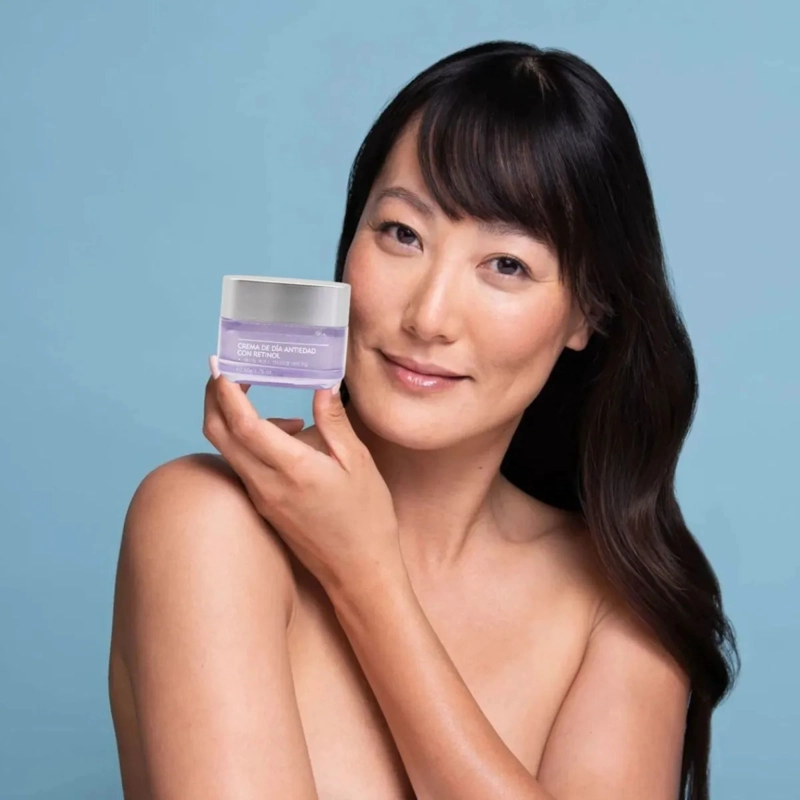 CREMA FACIAL RETINOL DIARIA ANTIARRUGAS EFECTO TENSOR ALJ - 9