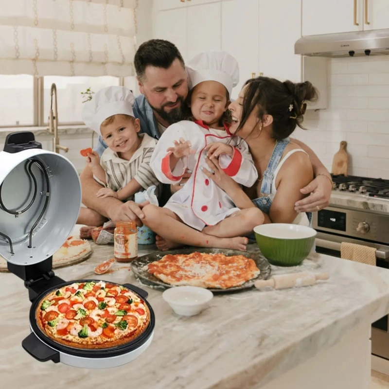 HORNO MULTIFUNCIONAL ANTIADHERENTE PIZZA SANDWICH CREPES ALJ - 4