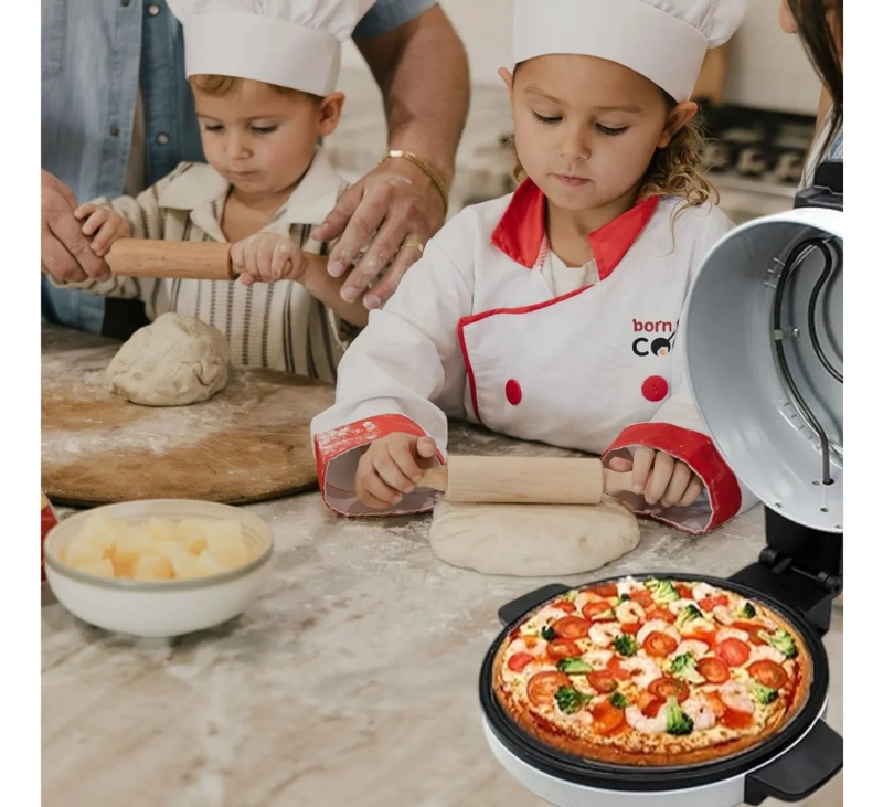 HORNO MULTIFUNCIONAL ANTIADHERENTE PIZZA SANDWICH CREPES ALJ - 9