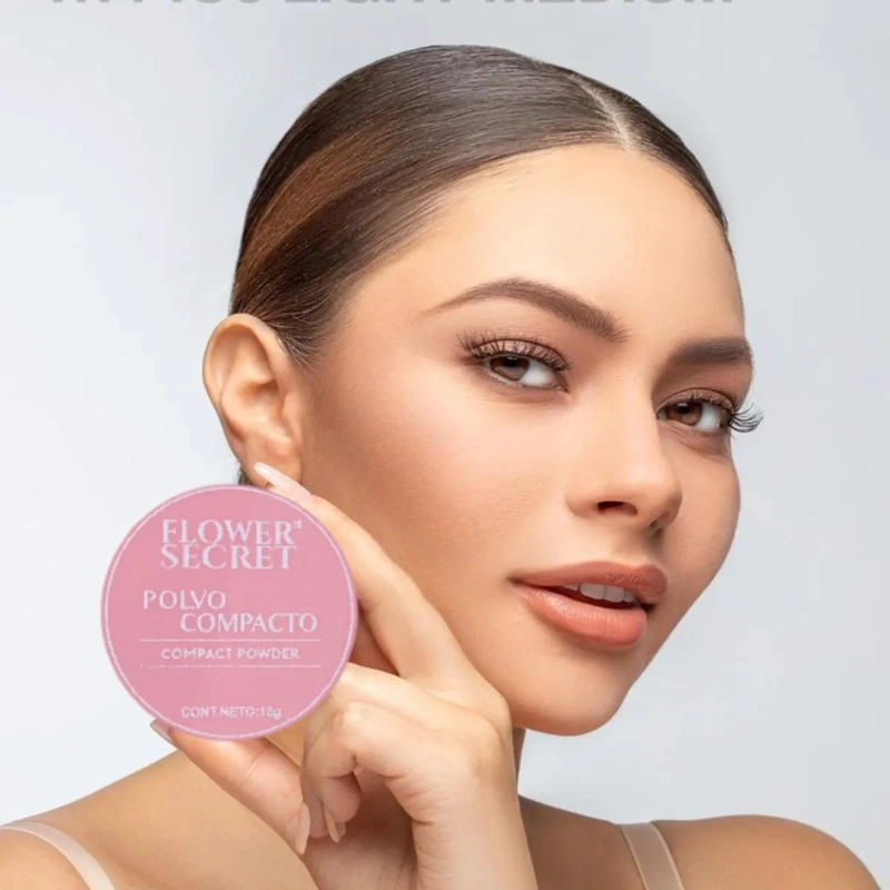 PAQ 12 POLVOS COMPACTOS FACIALES CONTROL BRILLO DURADERO ALJ - 10