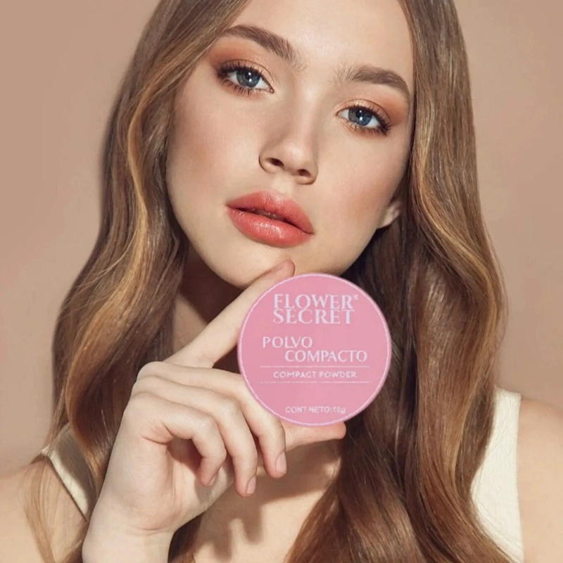 PAQ 12 POLVOS COMPACTOS FACIALES CONTROL BRILLO DURADERO ALJ - 8
