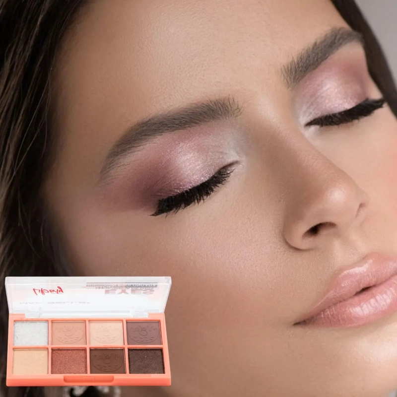 SET 2 SOMBRAS OJOS PROFESIONAL LARGA DURACION MATE ALJ - 5
