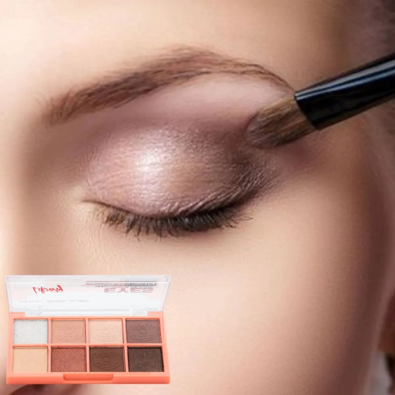 SET 2 SOMBRAS OJOS PROFESIONAL LARGA DURACION MATE ALJ - 8