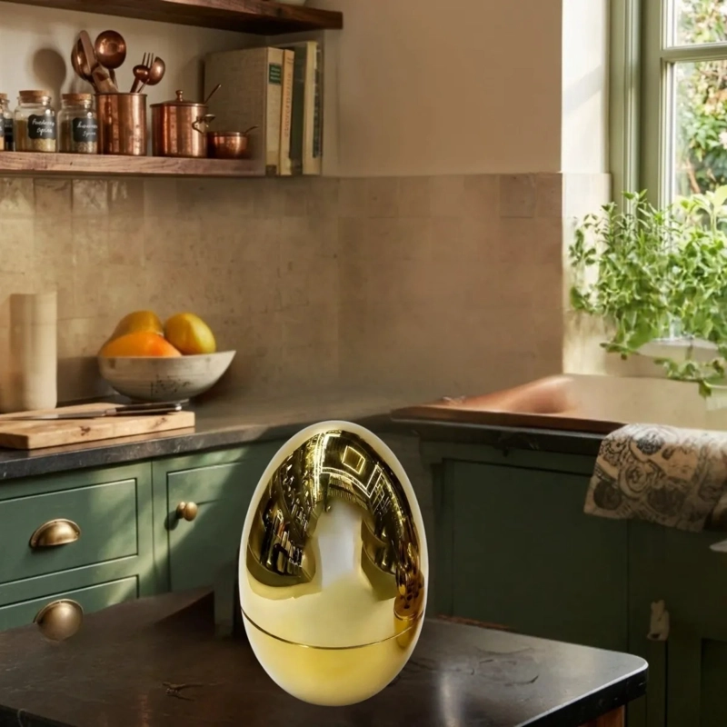 SET CUBIERTOS LUJO ESTUCHE DISEÑO OVOIDE ELEGANTE COCINA ALJ - 9