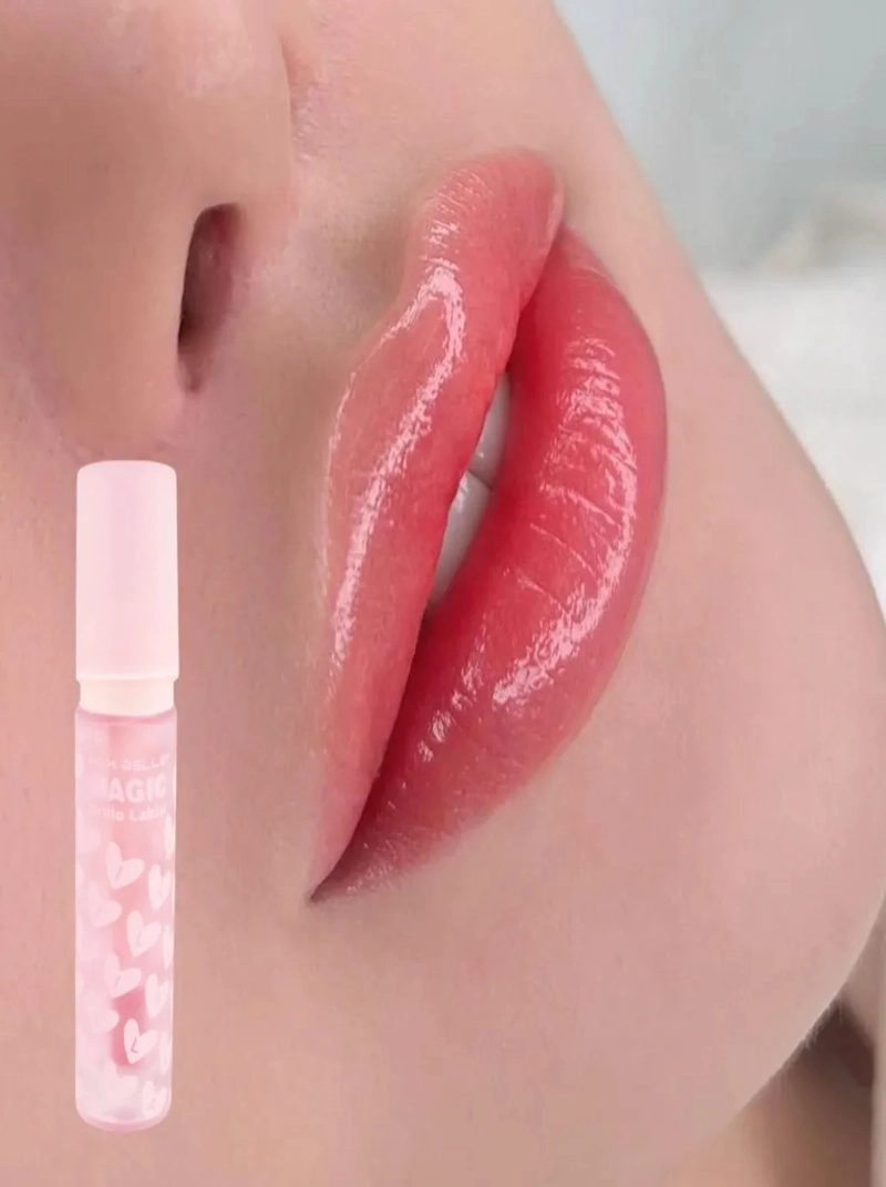PACK 3 BRILLOS LABIAL MAGIC GLOSS HIDRATANTE MAQUILLAJE LAU - 10