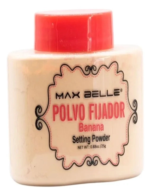 PACK 2 POLVOS FIJADOR BANANA TRASLUCIDO SELLA MAQUILLAJE LAU - 1