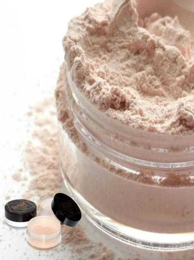 PACK 12 POLVOS COMPACTO SUELTO MATE MAQUILLAJE LAU - 1