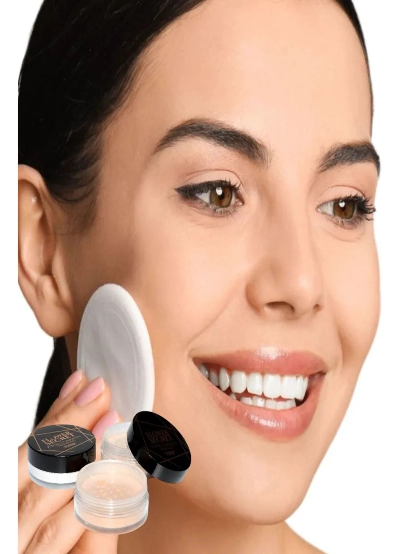 PACK 12 POLVOS COMPACTO SUELTO MATE MAQUILLAJE LAU - 2