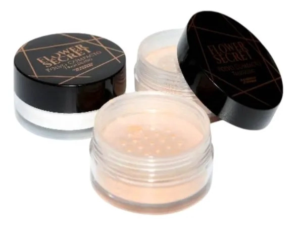 PACK 12 POLVOS COMPACTO SUELTO MATE MAQUILLAJE LAU - 5