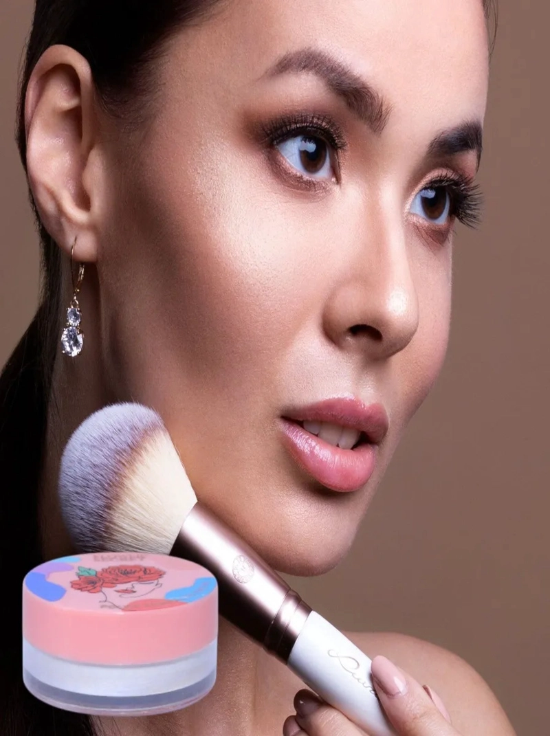 PACK 3 POLVOS COMPACTO FACIAL TRASLUCIDO MAQUILLAJE LAU - 9