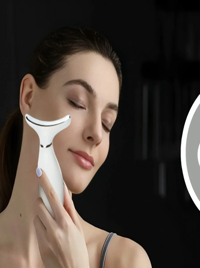 MASAJEADOR PORTATIL FACIAL CUELLO FOTOTERAPIA BELLEZA LAU - 7