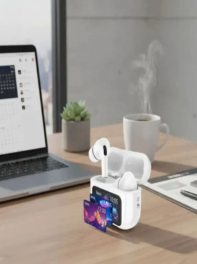 AUDIFONOS INALAMBRICOS BLUETOOH 5.0 SMART DISPLAY LAU - 2