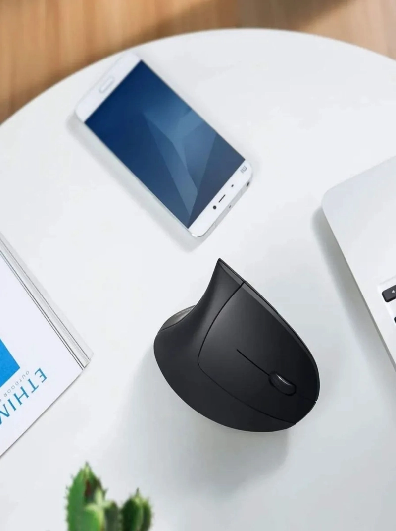 MOUSE ERGONOMICO VERTICAL INALAMBRICO PC LAPTO LAU - 2