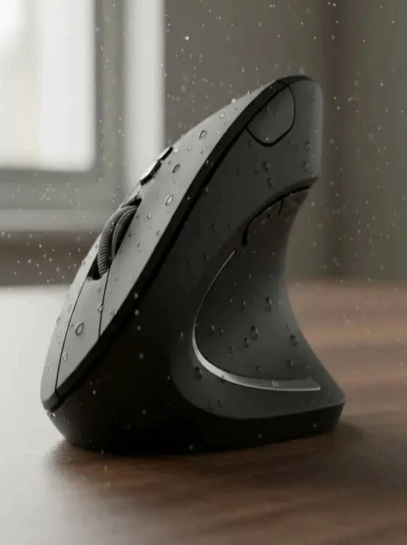 MOUSE ERGONOMICO VERTICAL INALAMBRICO PC LAPTO LAU - 5
