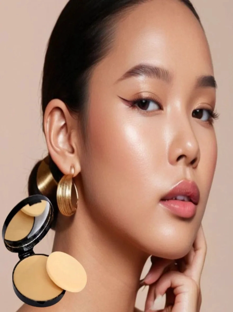 PACK 24 POLVOS COMPACTOS MATE MAQUILLAJE NATURAL LAU - 5