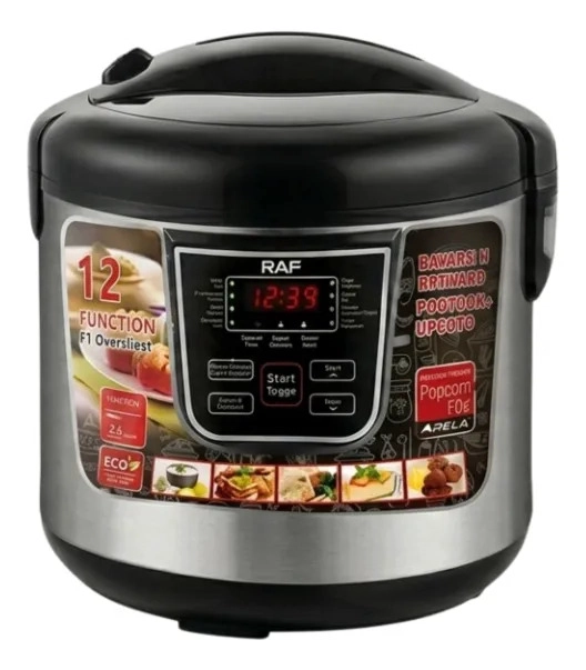 OLLA INTELIGENTE MULTIFUNCIONAL COCINA PANTALLA LED ALJ - 1