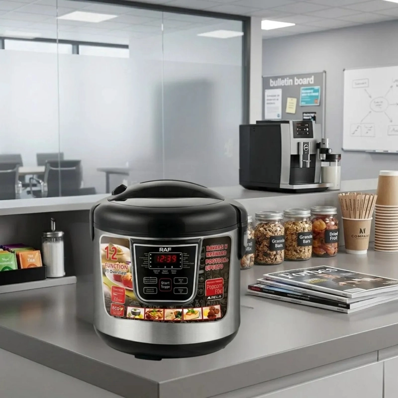 OLLA INTELIGENTE MULTIFUNCIONAL COCINA PANTALLA LED ALJ - 6