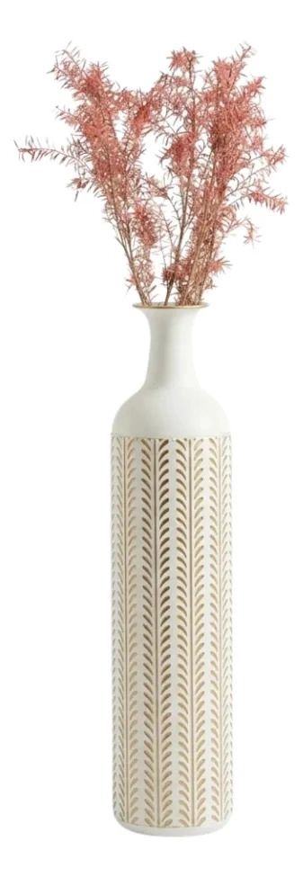 FLORERO DECORATIVO PISO ELEGANTE RAMAS SECAS FLORES ALJ - 2