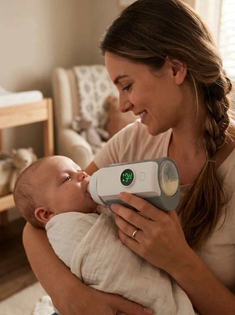 CALENTADOR BIBERON PORTATIL USB  5200MAH 6 NIVELES MV - 4
