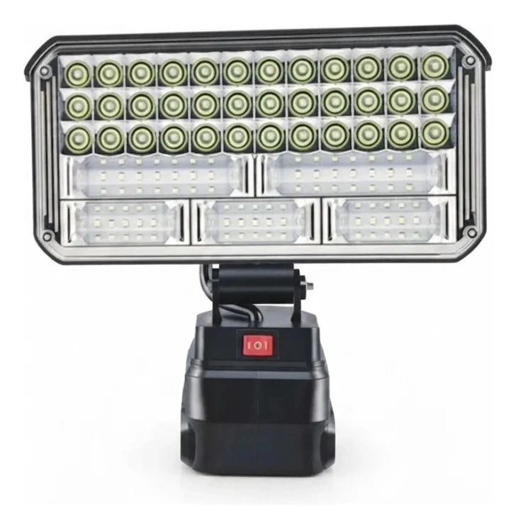 LAMPARA LED TRABAJO PORTATIL ADAPTADOR BATERIA 18V MV - 1