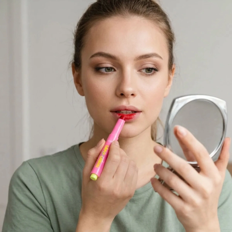 PAQUETE 24 BRILLOS LABIALES BARRA EFECTO ESPEJO LIGERO MV - 5
