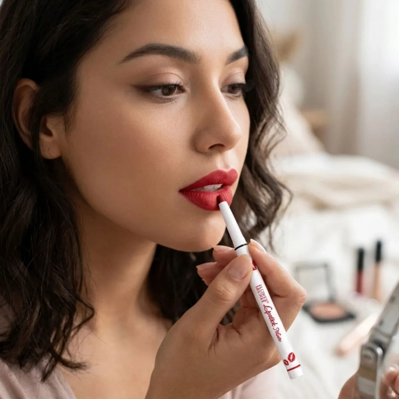PAQUETE 48 DELINEADORES LABIOS LIQUIDOS MATTE ELEGANTE MV - 3