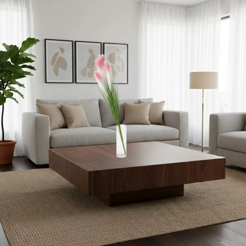 PAMPA ARTIFICIAL VARAS DECORATIVAS FOLLAJE PLUMOSO BOHO ALJ - 9