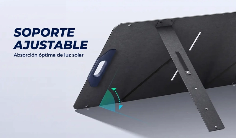 PANEL SOLAR PLEGABLE 400W 45V MC4 GENECTRA - 8