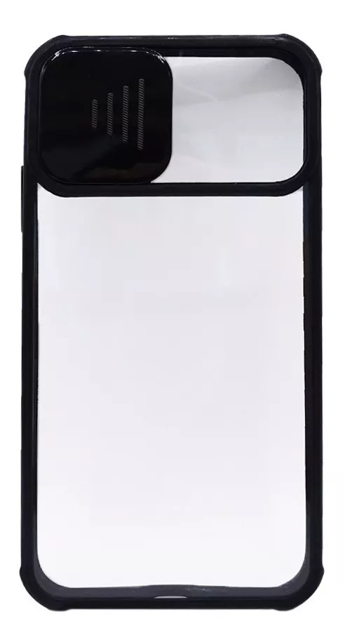 CARCASA PARA IPHONE 12/12 PRO TAPA CAMARAS CLEAR + HIDROGEL - 3