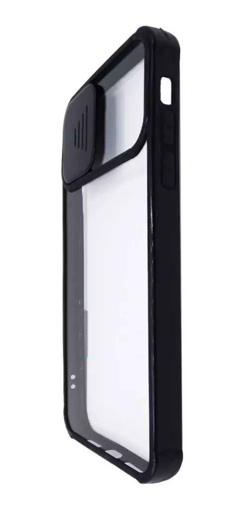 CARCASA PARA IPHONE 12/12 PRO TAPA CAMARAS CLEAR + HIDROGEL - 5