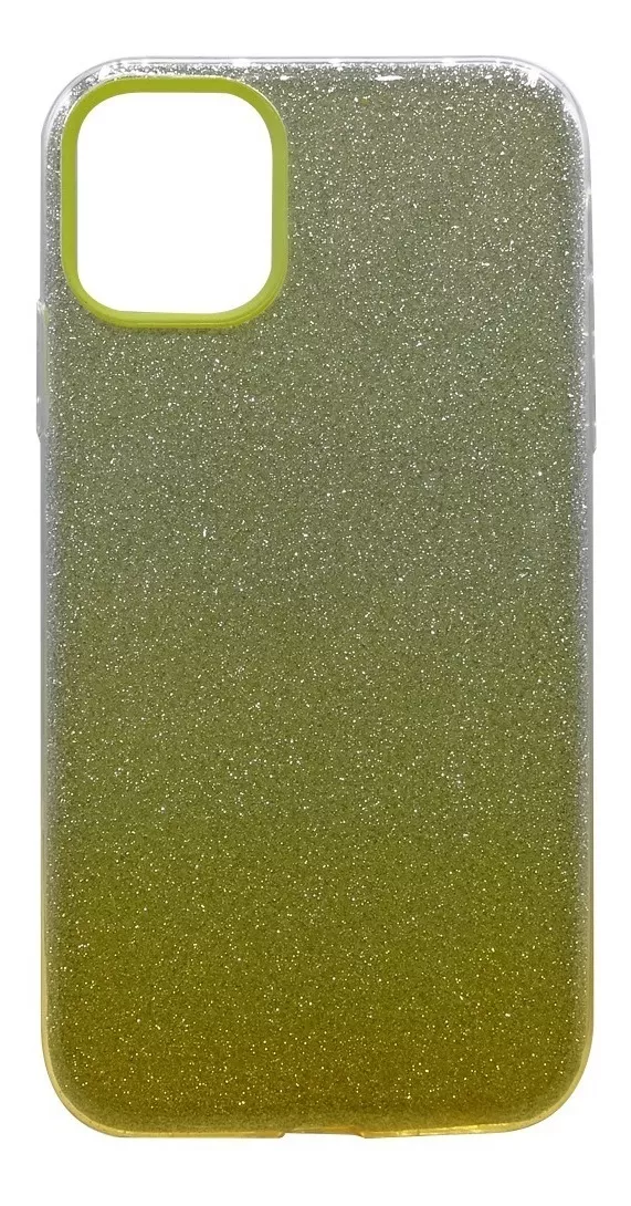 GENÉRICO CARCASA PARA IPHONE 11 CON BRILLO CONTRA GOLPES