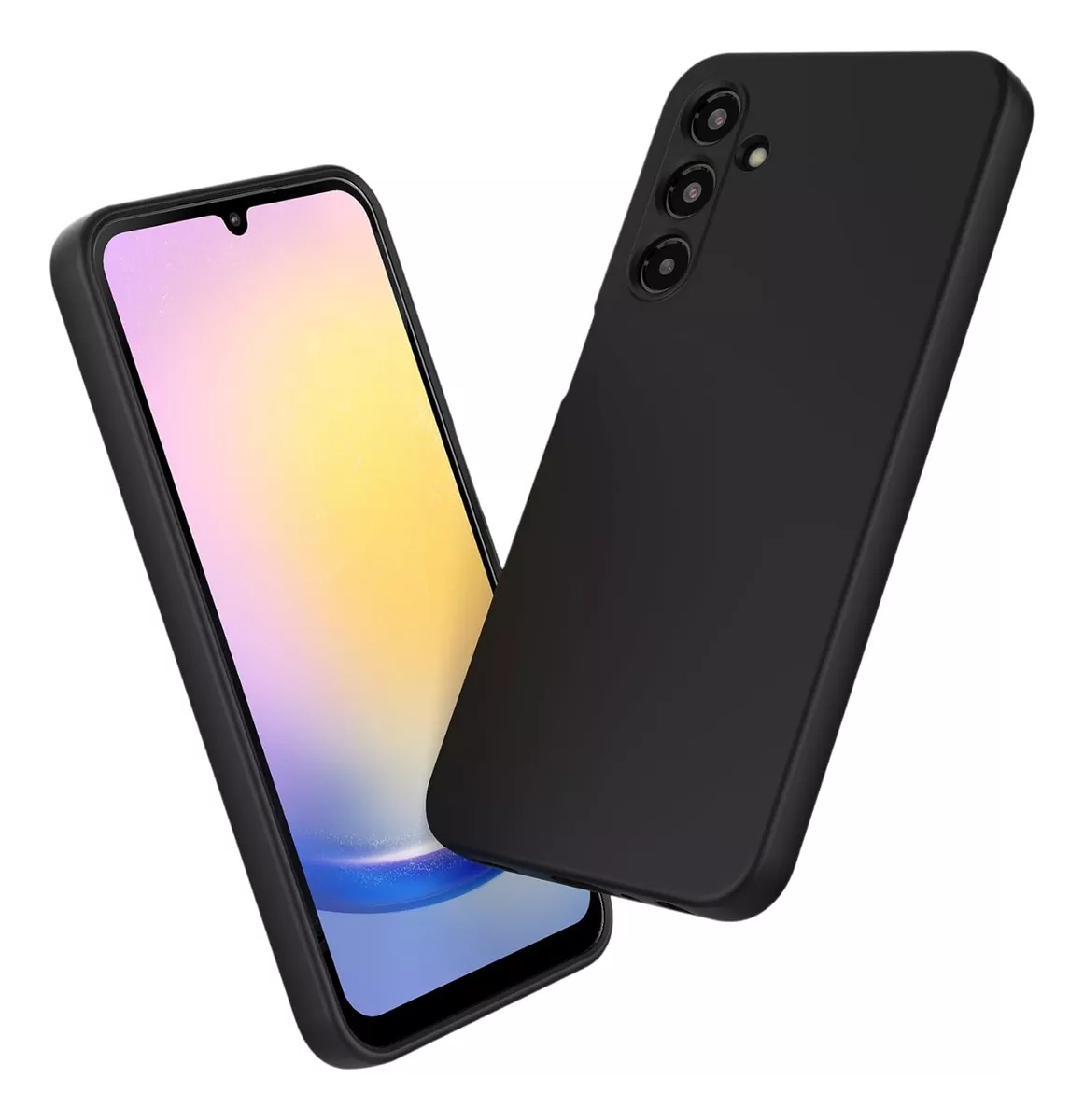 CARCASA PARA SAMSUNG GALAXY A25 5G SILICON + HIDROGEL - 3