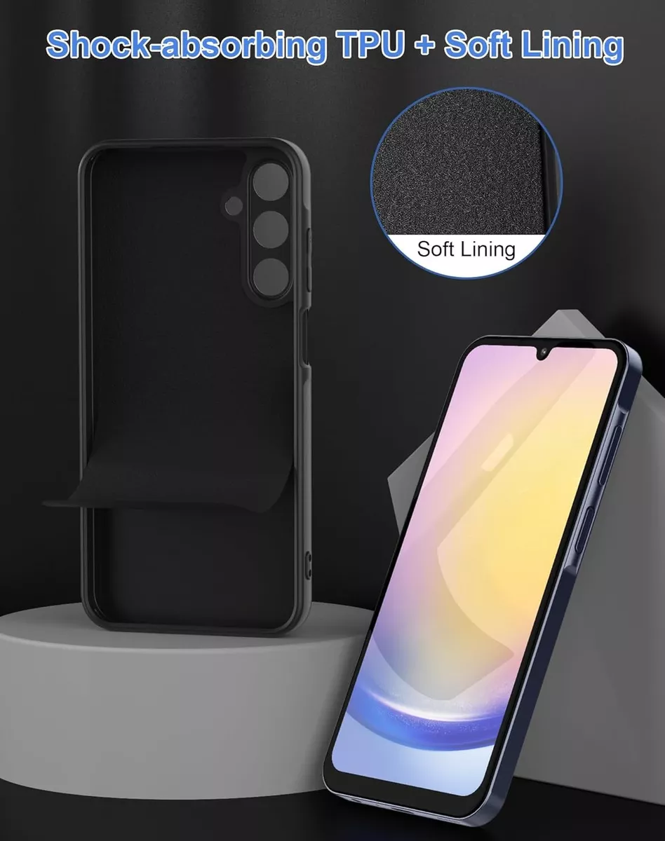 CARCASA PARA SAMSUNG GALAXY A25 5G SILICON + HIDROGEL - 5