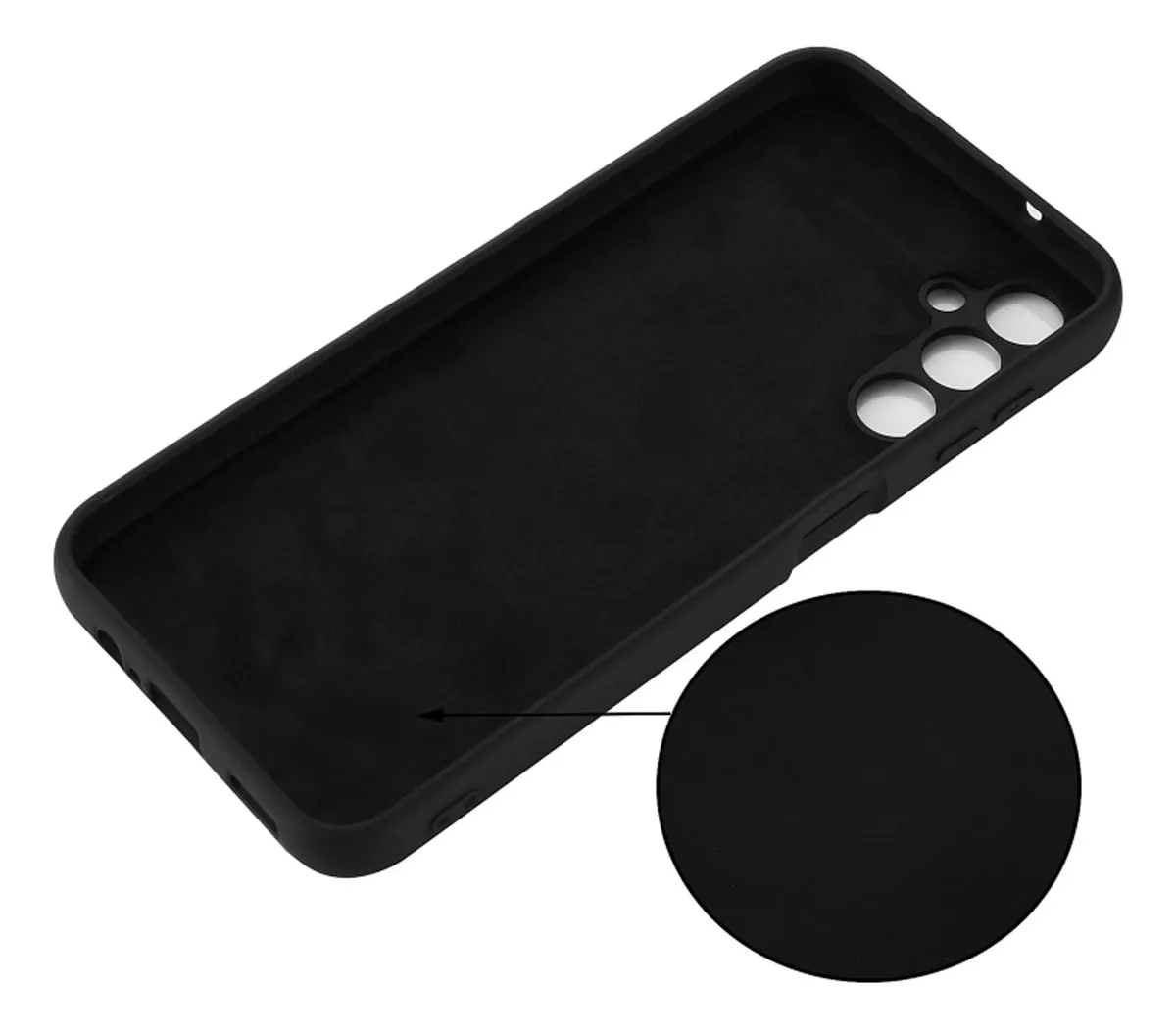 CARCASA PARA SAMSUNG A24 SILICON PROTECTOR CAMARA + HIDROGEL - 4