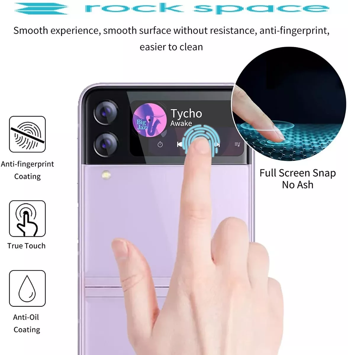 LAMINA HIDROGEL PARA CAMARAS PARA SAMSUNG GALAXY Z FLIP 3 - 3