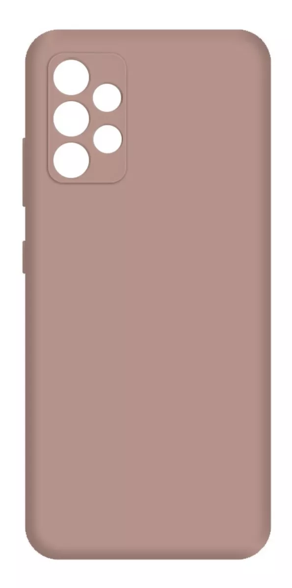 CARCASA PARA SAMSUNG GALAXY A52 SILICON CON PROTECTOR CÁMARA - 1