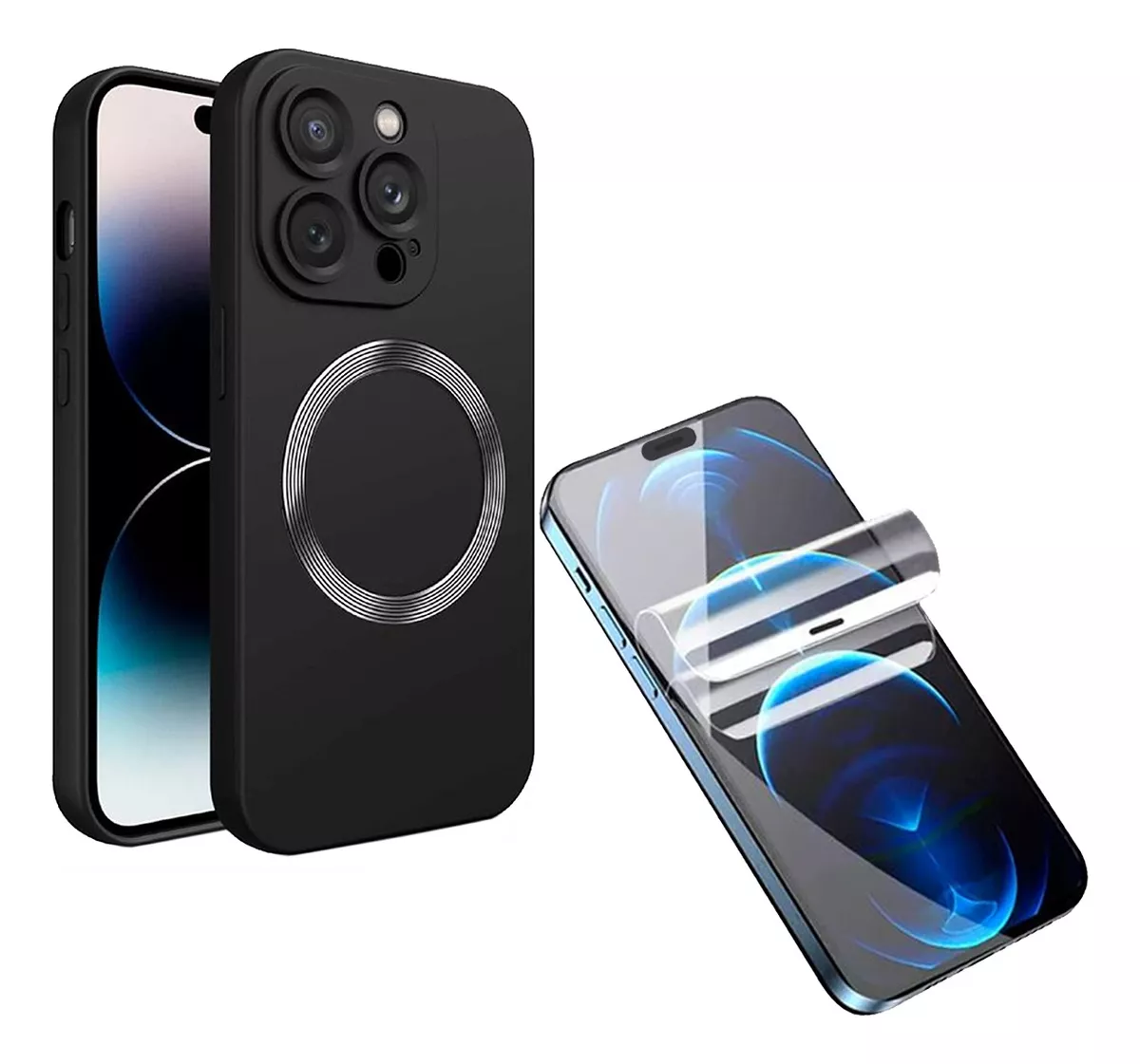 GENÉRICO CARCASA MAGNETIC PARA IPHONE 14 PRO/14 PRO MAX + HIDROGEL