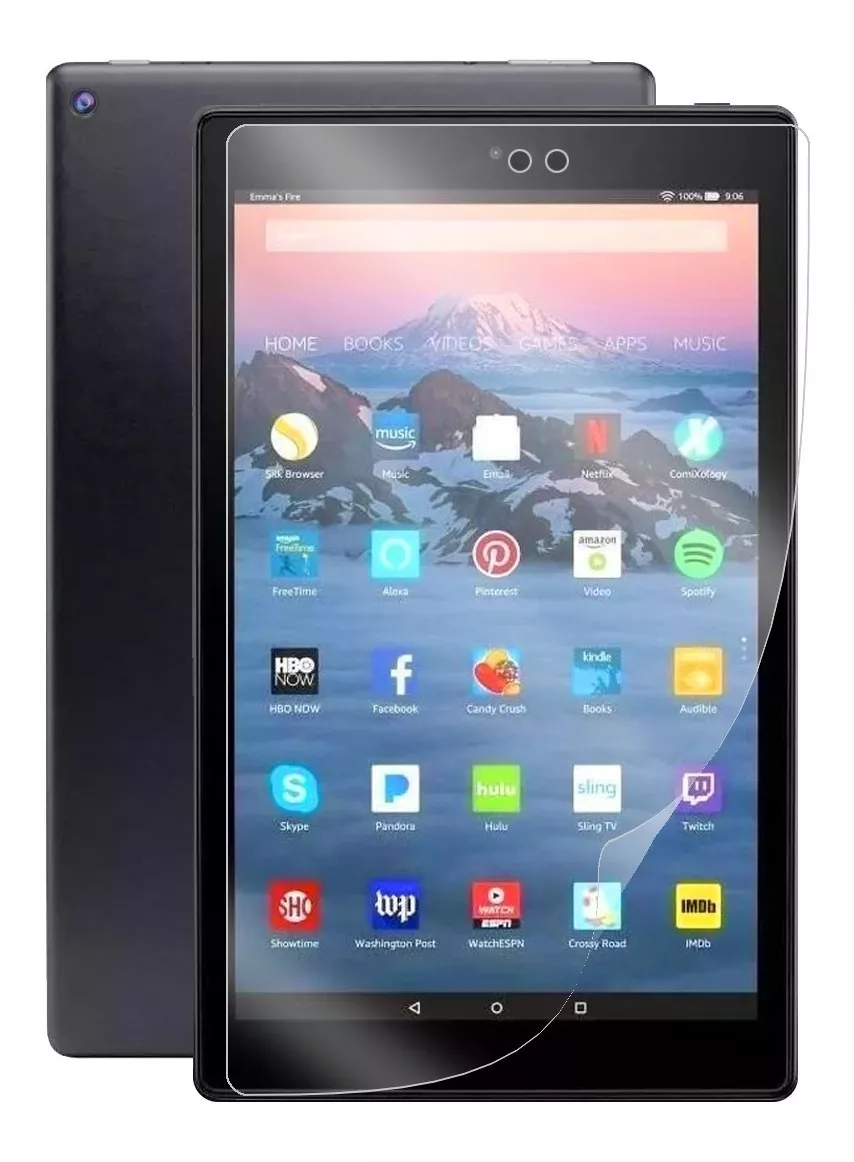 LAMINA DE HIDROGEL PARA AMAZON FIRE HD 10 (2017)- ROCK SPACE - 1
