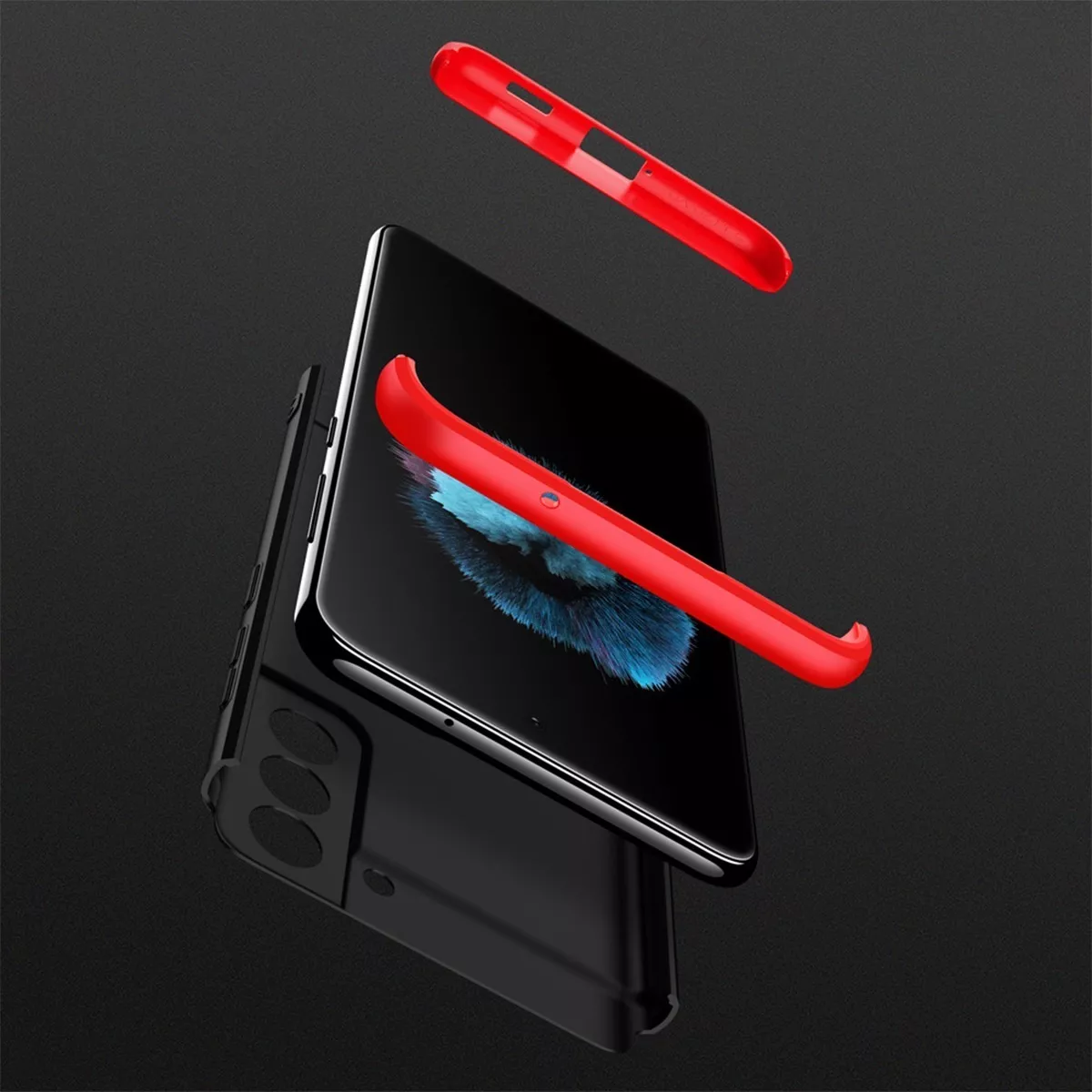 CARCASA PARA SAMSUNG GALAXY S21 FE 360° MARCA GKK - 4