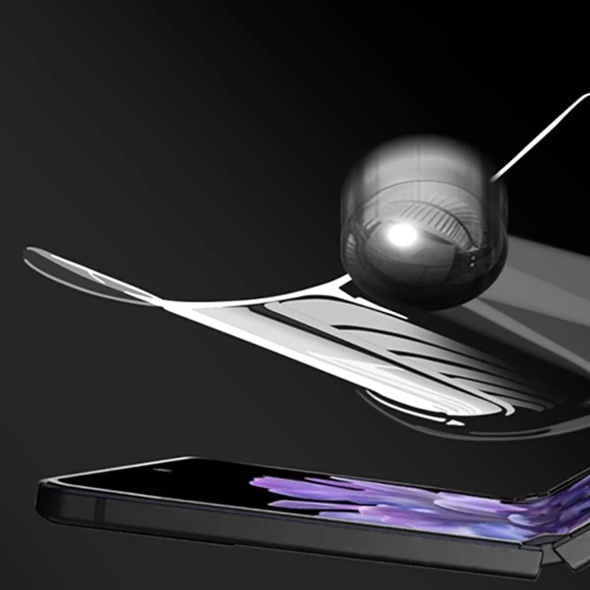 LAMINA DE HIDROGEL PARA SAMSUNG GALAXY Z FLIP4 - ROCK SPACE - 4